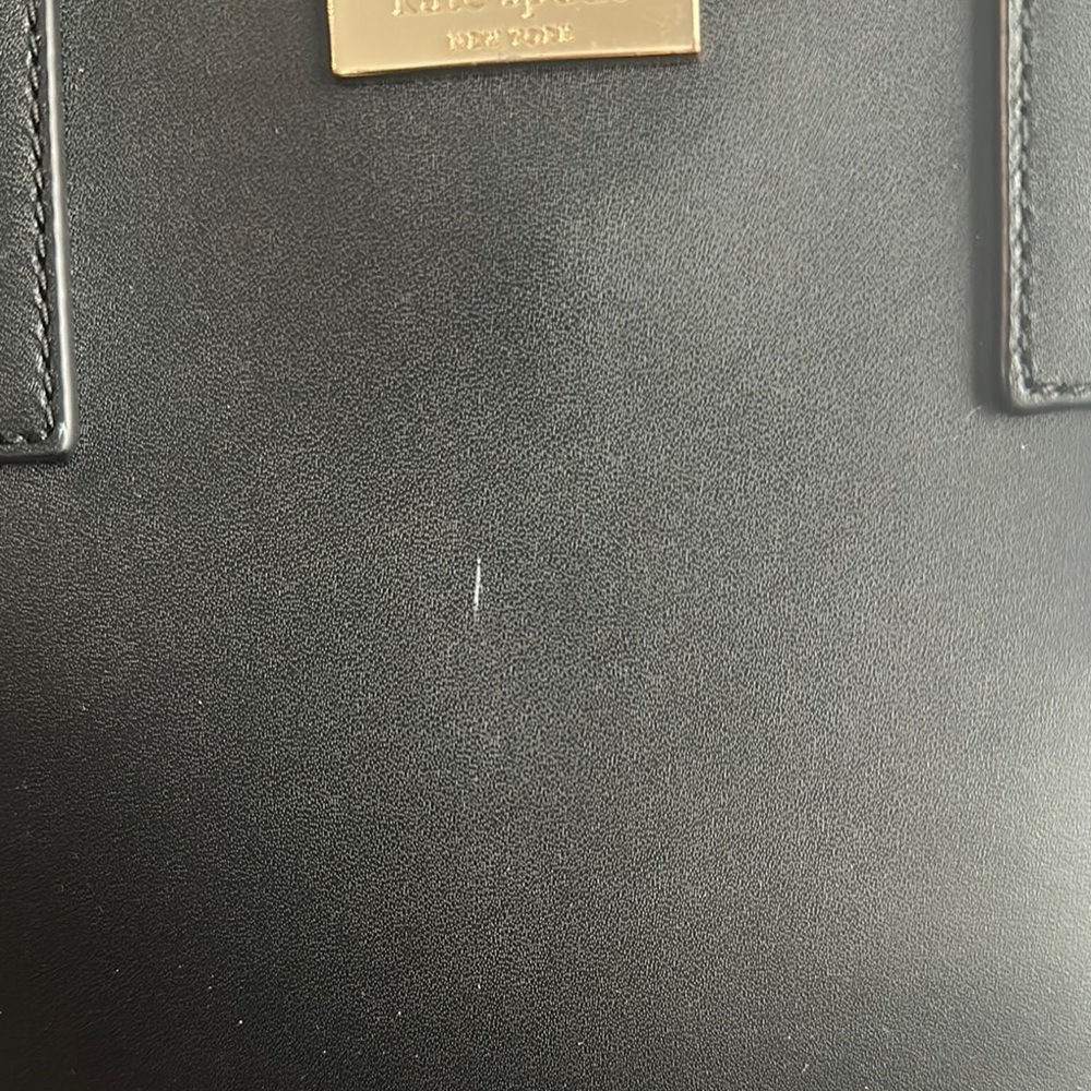 Kate spade New York  Black Leather Tote Bag - Picture 3 of 13